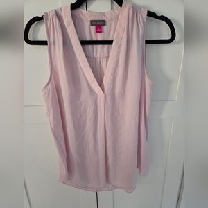 Vince Camuto Pink Sleeveless Tank Top